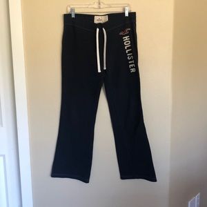 Hollister navy blue sweatpants